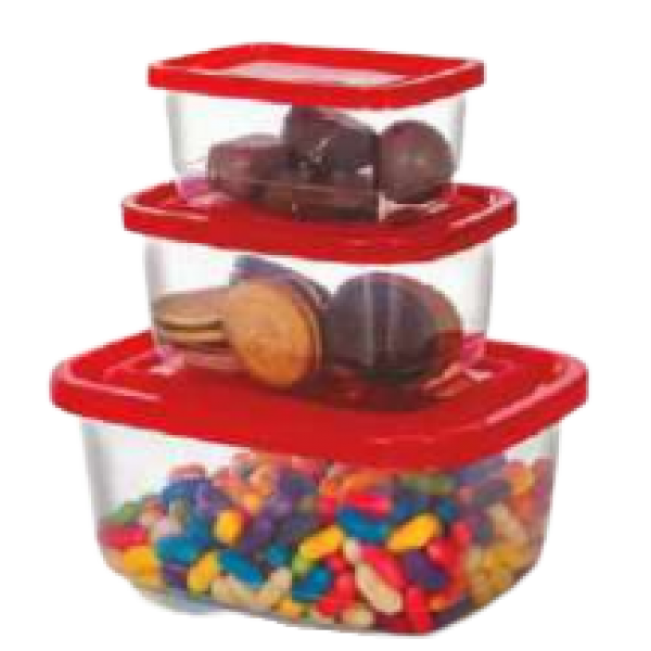 CJ. POTE PRIME PMG RETANGULAR TRANSPARENTE REF: 71783