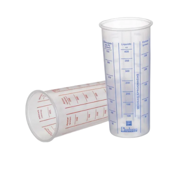 COPO GRADUADO 450 ML S/TAMPA REF: 440102