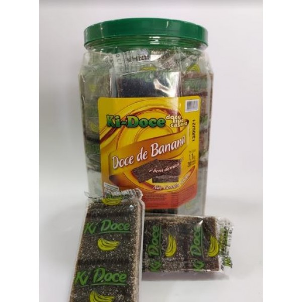 DOCE DE BANANA C/20 UND 1100GR