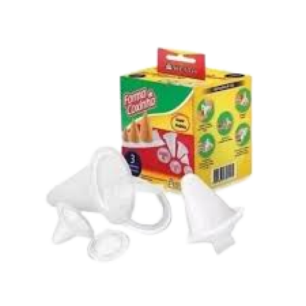 FORMA COXINHA C/3 PCS REF: 355