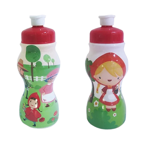 GARRAFA SLEEVE CHAPEUZINHO 250 ML REF: 470636