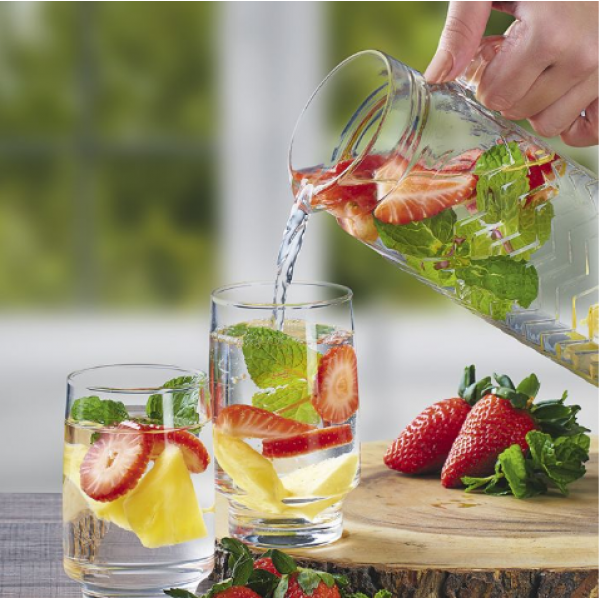 JARRA VIDRO 1,2 L SM ZUMBA REF:5446