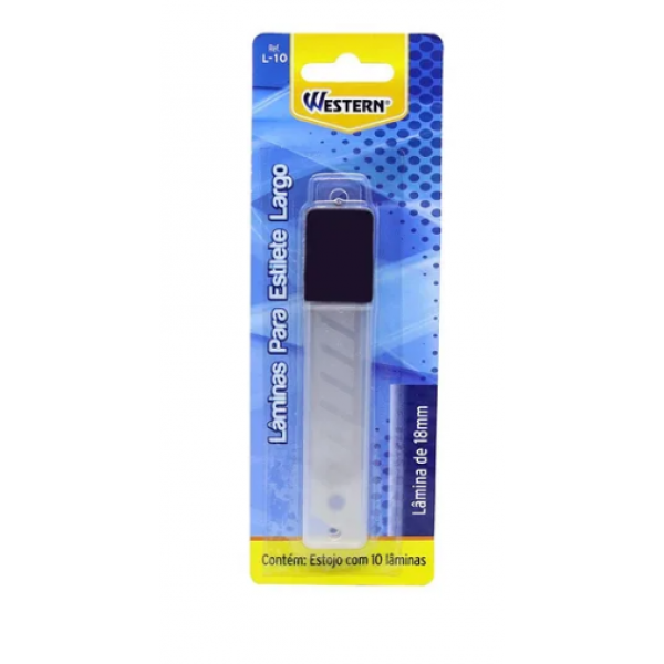 LÂMINAS PARA ESTILETE LARGO DE 18mm