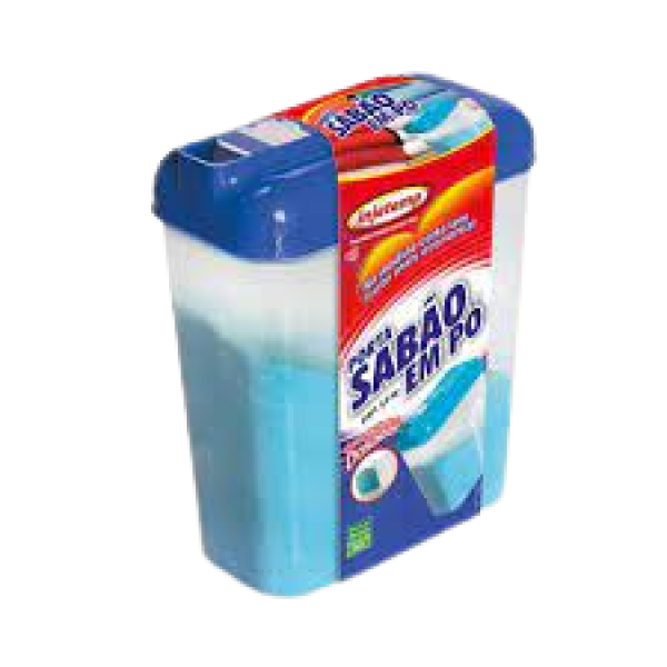 PORTA SABAO EM PÓ C/DOSADOR - 1,6 KG REF: 70148