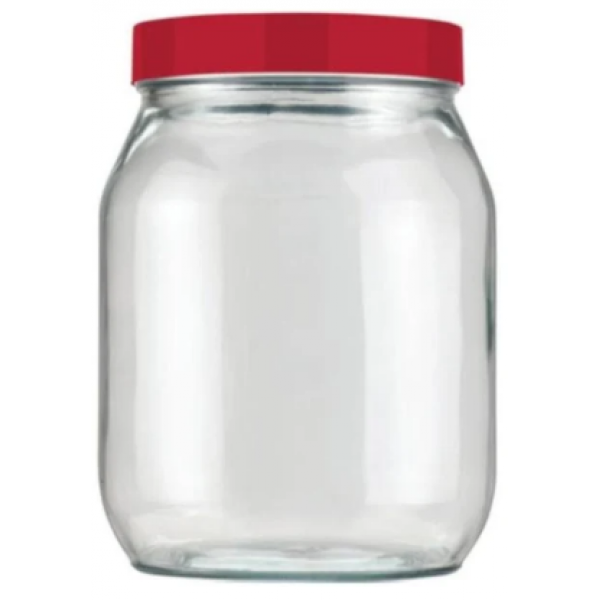POTE VIDRO REDONDO 1,3 L REF:2801