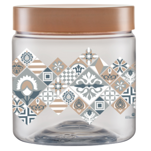 POTE MT DECORACAO AZULEJO ARTESANAL 1 L REF: 64401