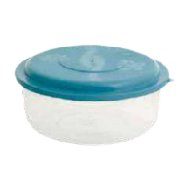 POTE REDONDO M 1000 ML TRANSPARENTE REF: 10720