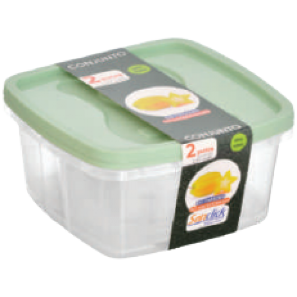 POTE SANCLICK GRADUADO QUADRADO 2500 ML (CJ. C/2) REF: 2325