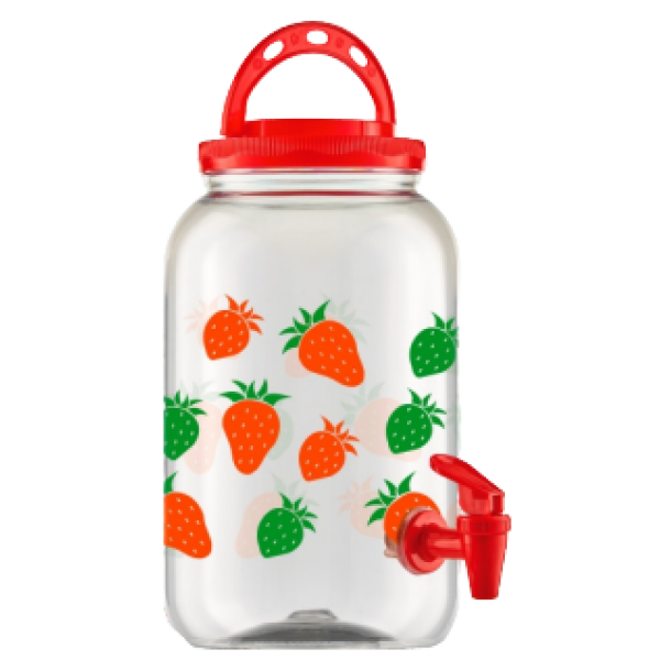 POTE TORNEIRA MORANGO S/ BASE 3,6 L REF: 62504